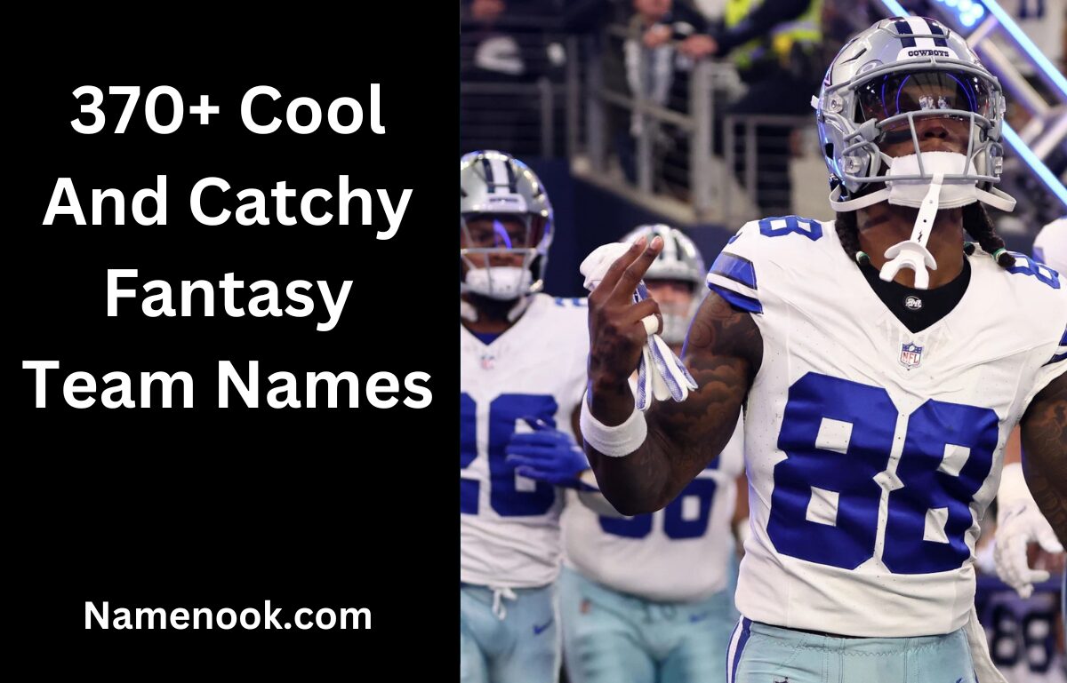 370+ Cool And Catchy Fantasy Team Names