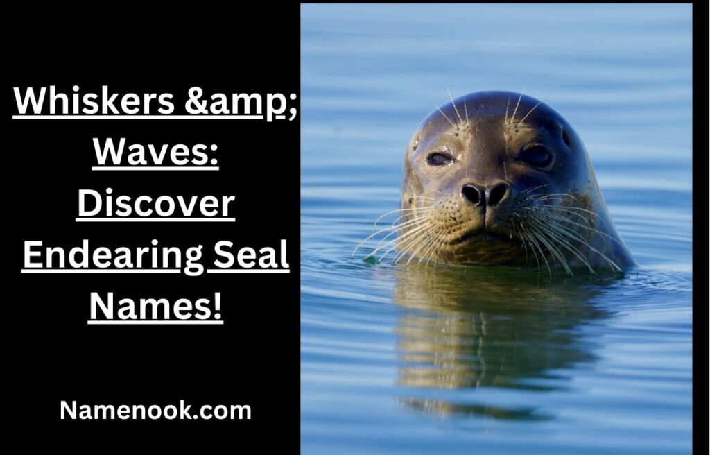 Whiskers & Waves: Discover Endearing Seal Names!