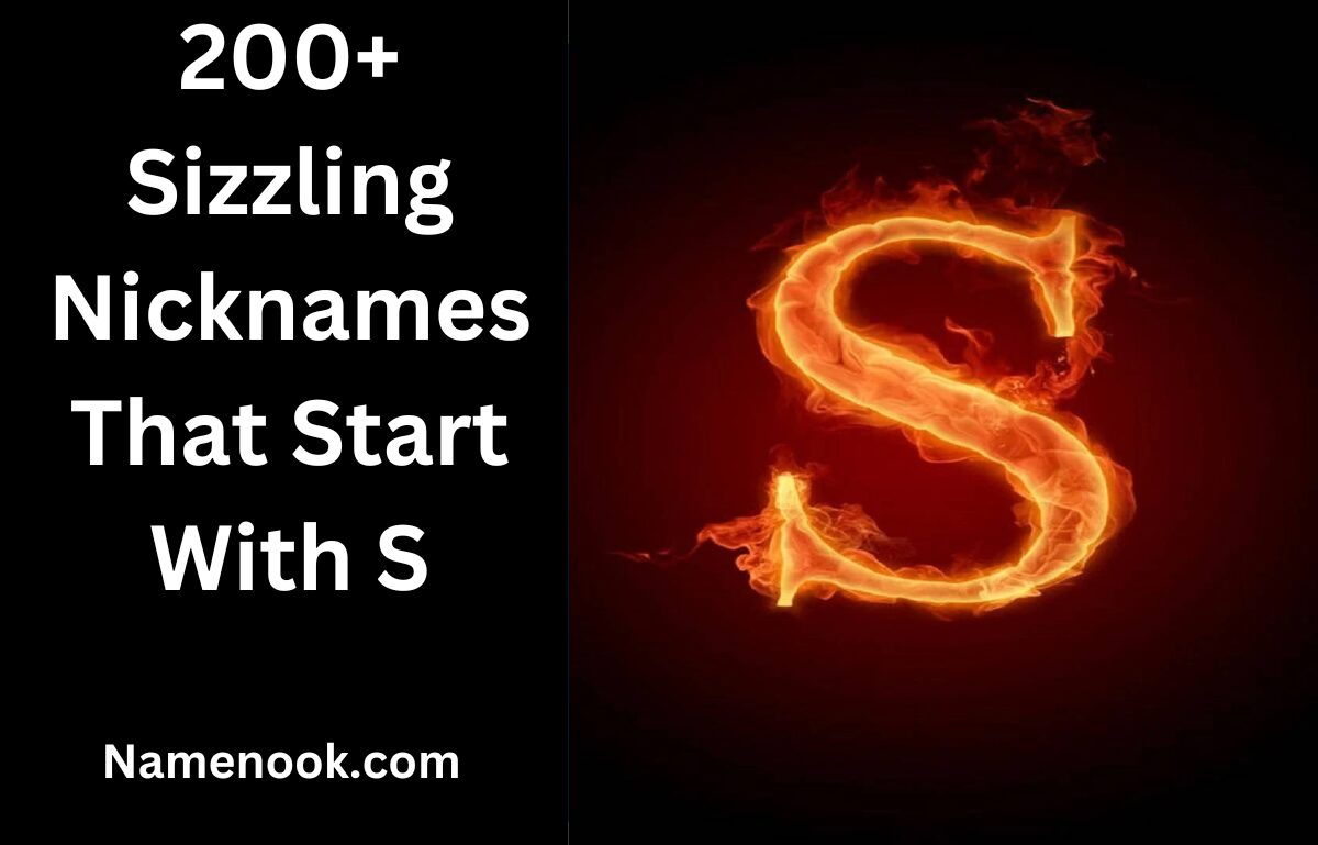 200+ Sizzling Nicknames That Start With S