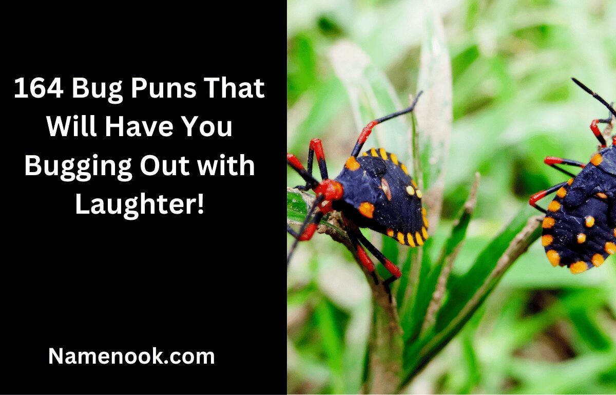 164 Bug Puns That Will Have You Bugging Out with Laughter!