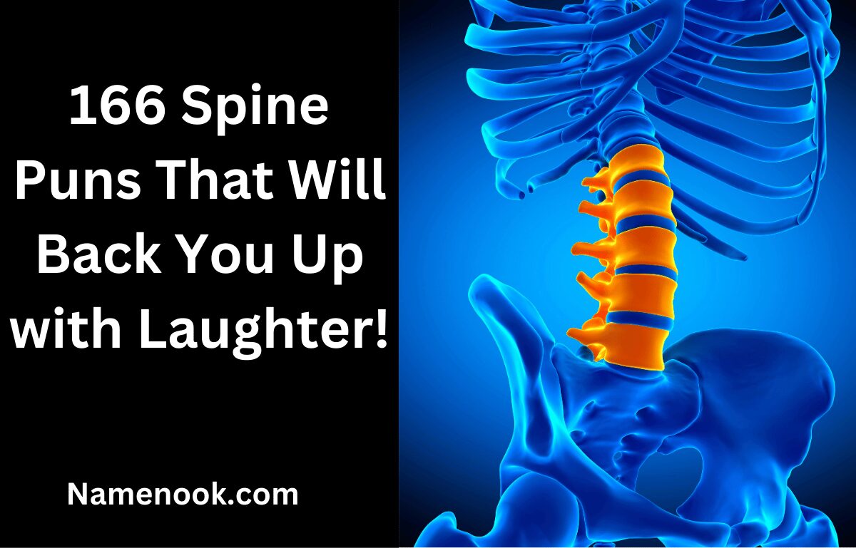 166 Spine Puns That Will Back You Up with Laughter!