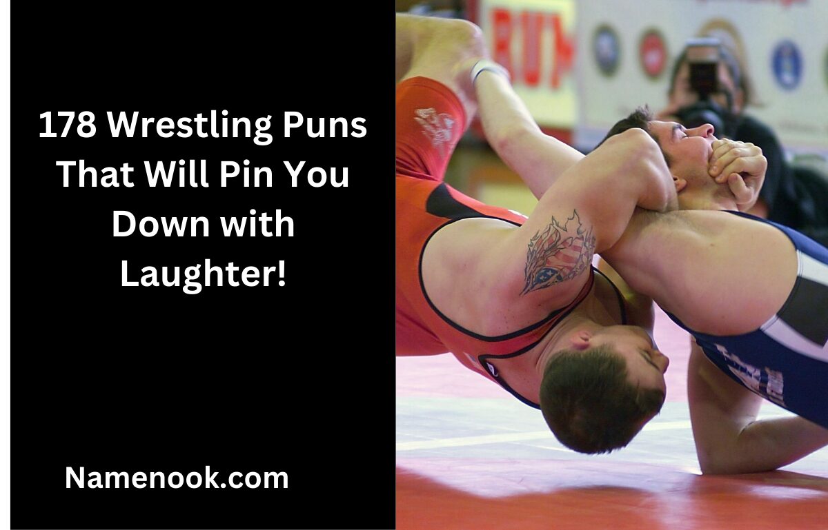 178 Wrestling Puns That Will Pin You Down with Laughter!