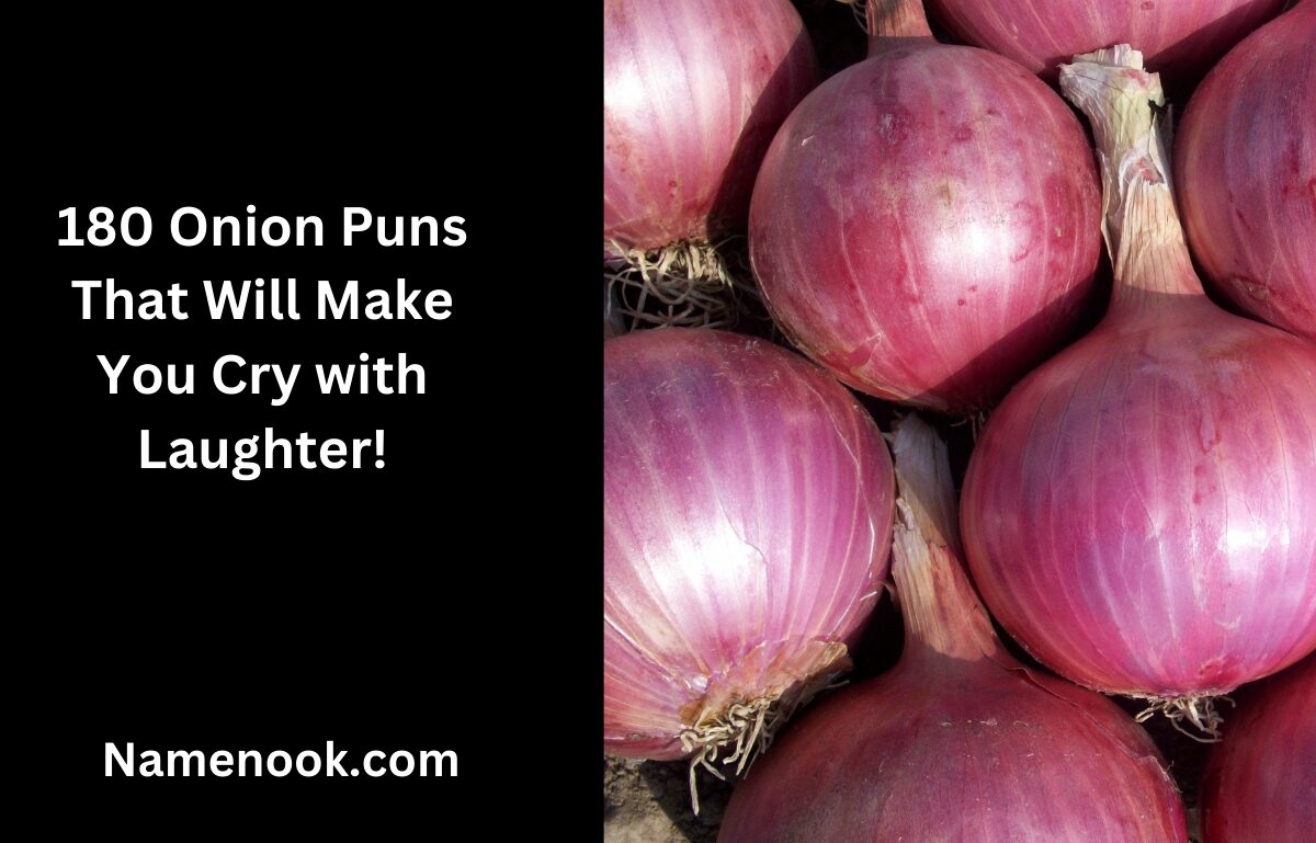 180 Onion Puns That Will Make You Cry with Laughter!