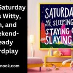 330+ Saturday Puns Witty, Fun, and Weekend-Ready Wordplay