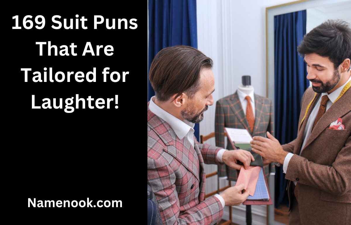 169 Suit Puns That Are Tailored for Laughter!