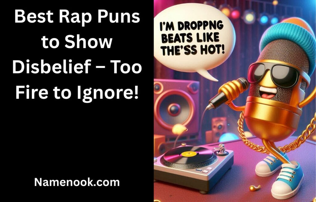 Best Rap Puns to Show Disbelief – Too Fire to Ignore!
