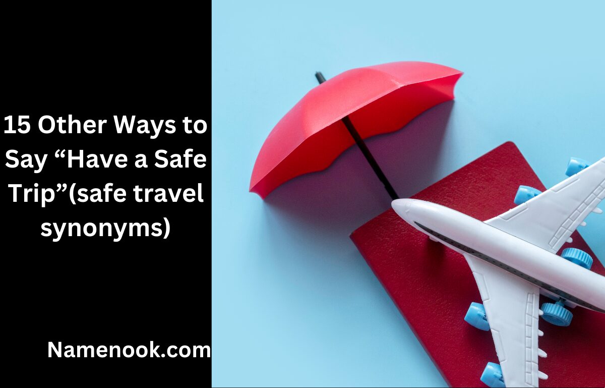 15 Other Ways to Say “Have a Safe Trip”(safe travel synonyms)