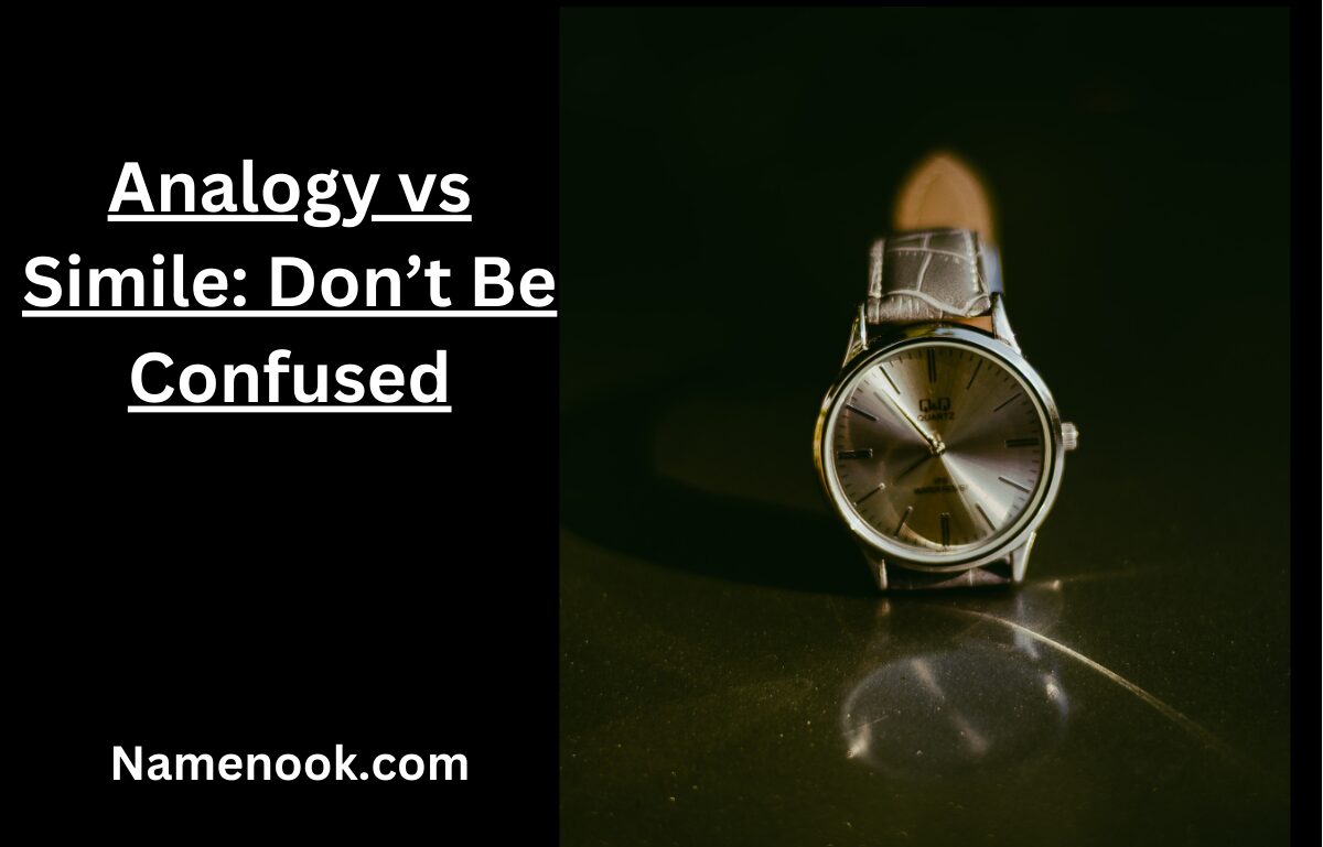 Analogy vs Simile: Don’t Be Confused