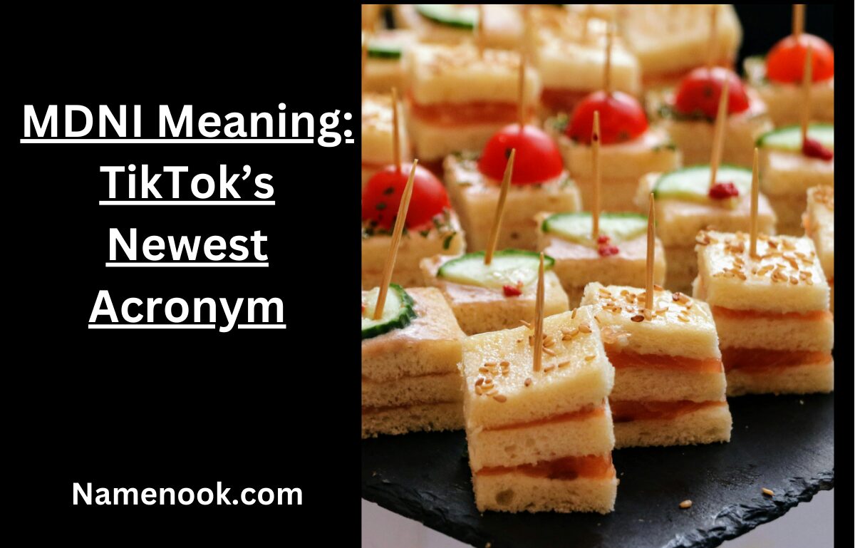 MDNI Meaning: TikTok’s Newest Acronym
